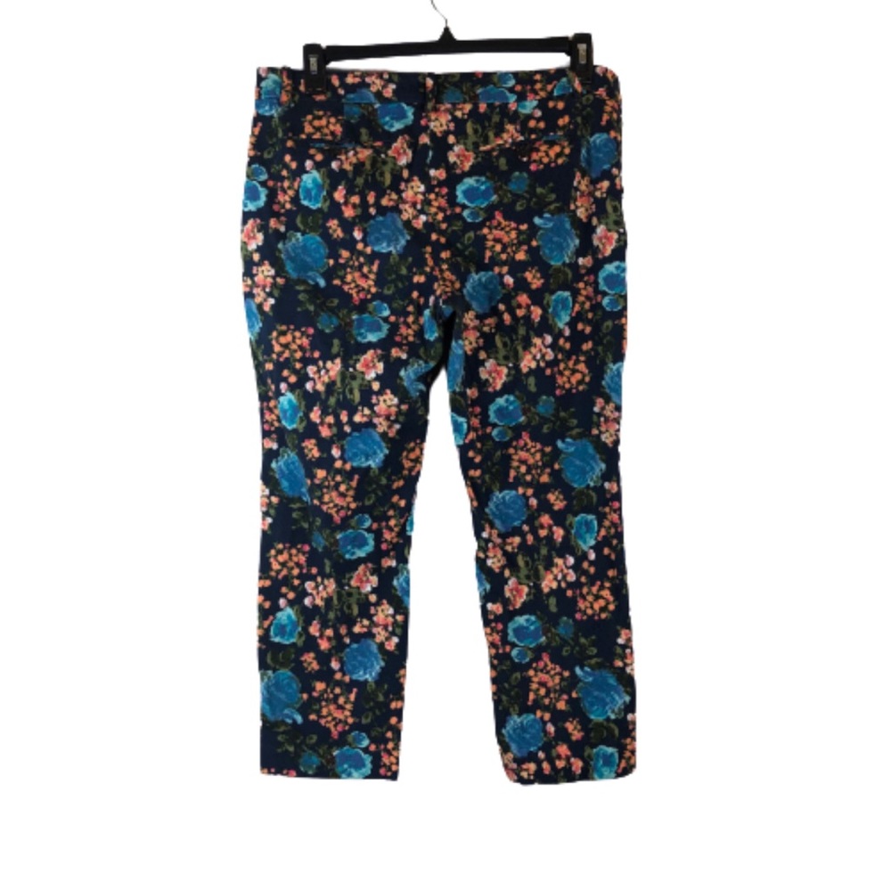 Merona floral navy multicolored size 14